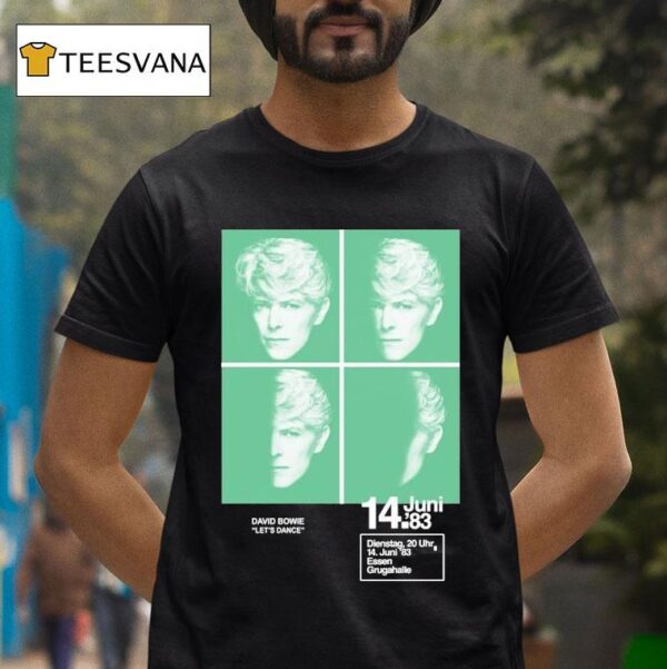 David Bowie Let S Dance Concer T Shirt