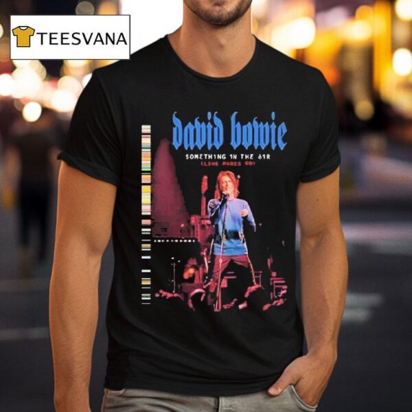 David Bowie Something In The Air Live In Paris T Shirt