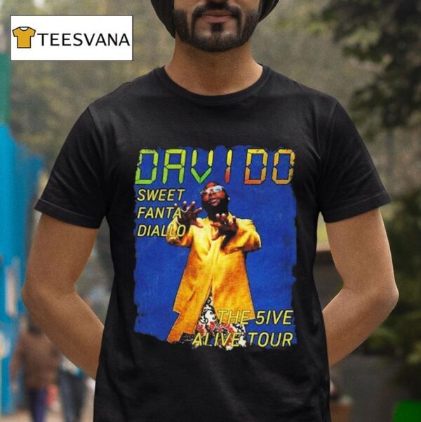 Diallo Davido Sweet Fanta Diallo The Ive At Live Tour T Shirt
