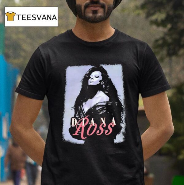 Diana Ross Year Anniversary Top Of The World Tour Band T Shirt