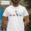 Dinosaur Alien Ufo T Shirt
