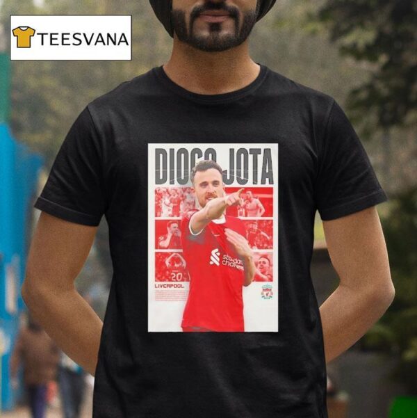 Diogo Jota Liverpool Fc Rip T Shirt