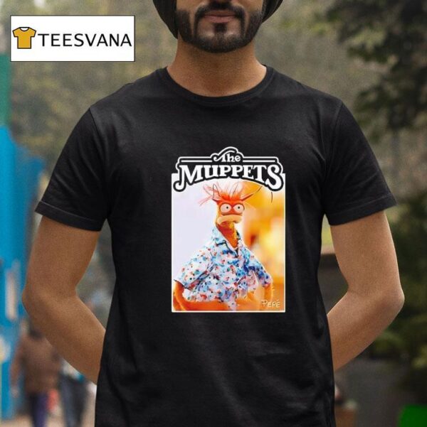 Disney The Muppets Pep The King Prawn T Shirt