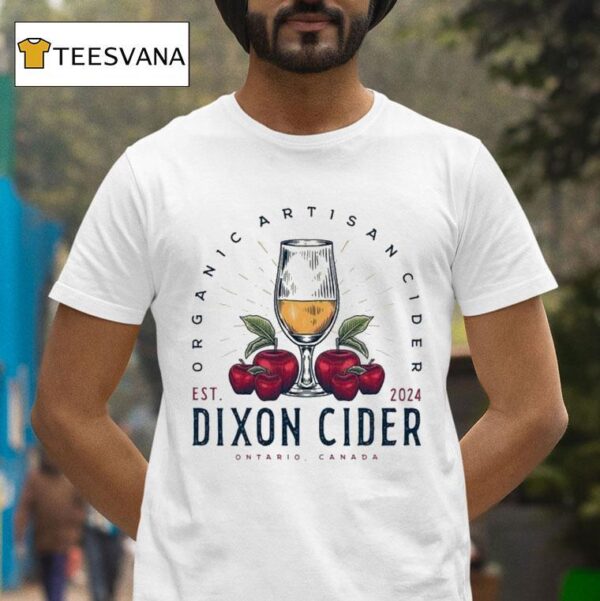 Dixon Cider Organic Artisan Cider Est Apple T Shirt