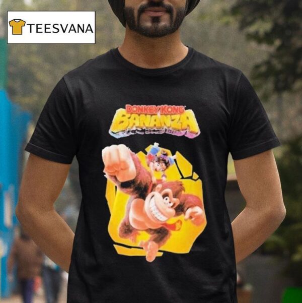 Donkey Kong Bananza T Shirt