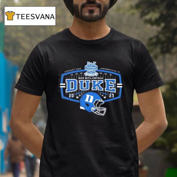 Duke Blue Devils Football Taxslayer Gator Bowl T Shirt