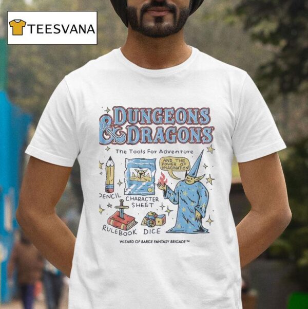 Dungeons And Dragons The Tools For Adventure T Shirt