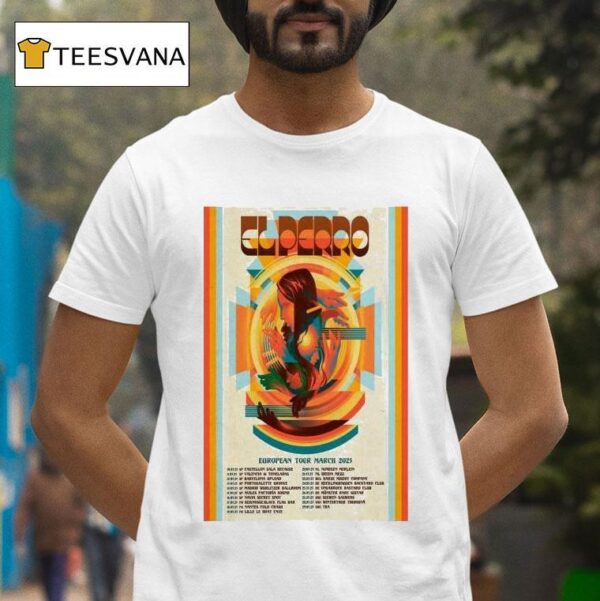 El Perro European Tour March T Shirt