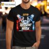 Elon Musk Vs Scott Bessent Ufc White House T Shirt