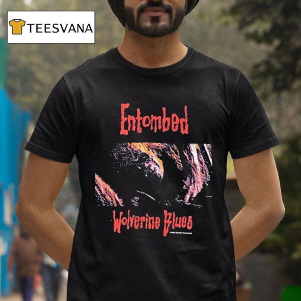 Entombed Wolverine Blues T Shirt