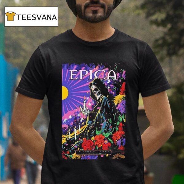 Epica At Auditorio Nacional In Mexico Mx On Dec Concer T Shirt