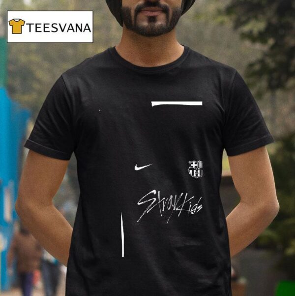 Fc Barcelona Stray Kids Show Signature T Shirt