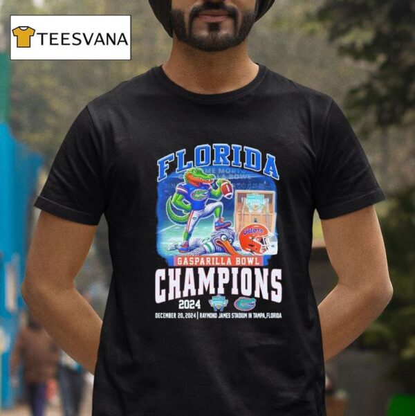 Florida Gators Gasparilla Bowl Champions Go Gators T Shirt