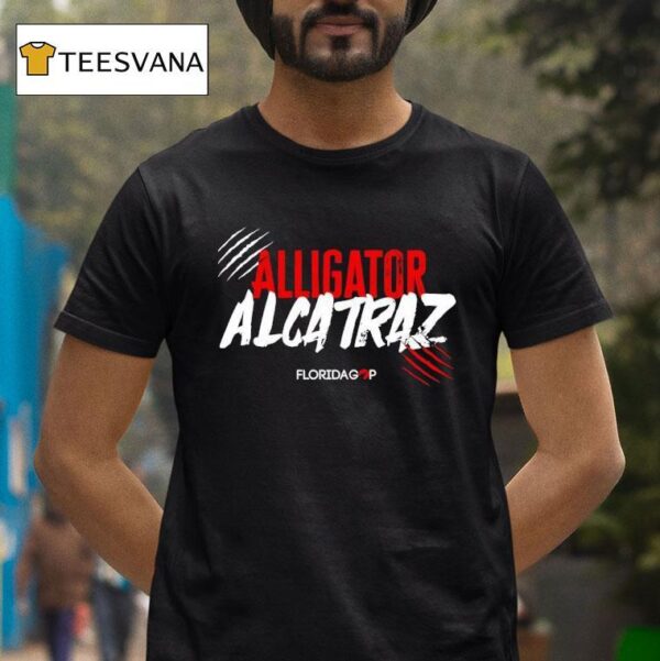 Florida Gop Alligator Alcatraz T Shirt