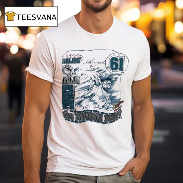 Florida Marlins Livn Hernndez The Miami Kid Signature T Shirt