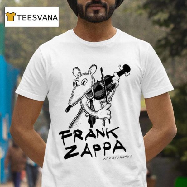 Frank Zappa Waka Jawaka Rat Violin T Shirt
