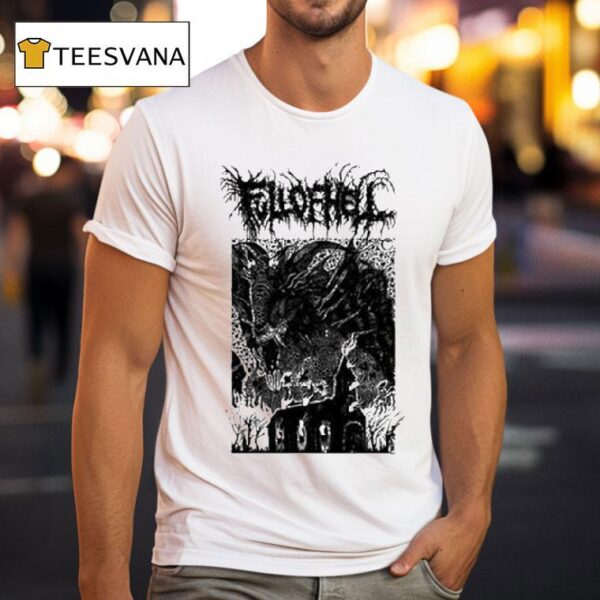 Full Of Hell Goat Church T Shirt