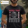Gatecreeper Headbanger International Tour Dates Globe T Shirt