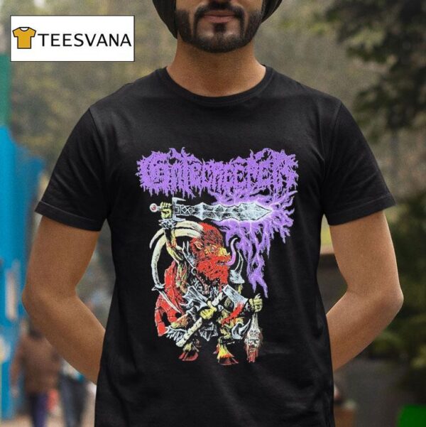 Gatecreeper Purple Goatman T Shirt