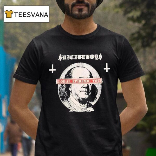 Georgia Washington Global Epidemic Tour T Shirt