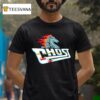 Ghost Racing Horse Logo T Shirt