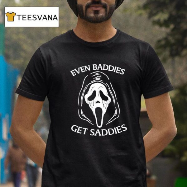 Ghostface Even Baddies Get Saddies Tour T Shirt