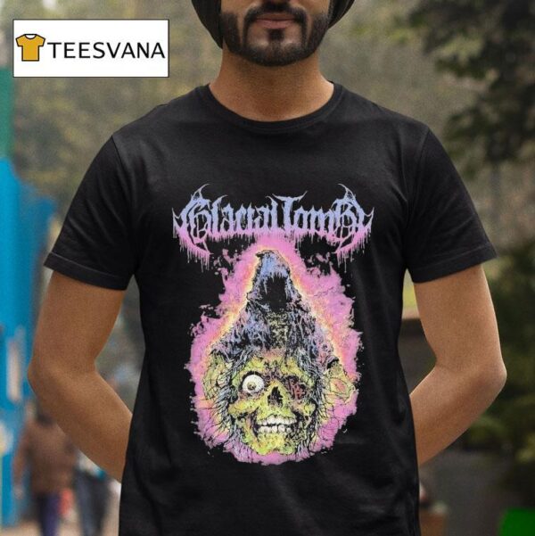 Glacial Tomb Necromancer Skull T Shirt