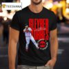 Gleyber Torres Detroit Baseball Stamp Style Graphic Signature T Shirt