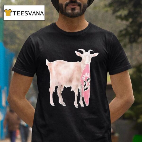Goat Gnaw Michael Jordan S Chicago Bulls T Shirt