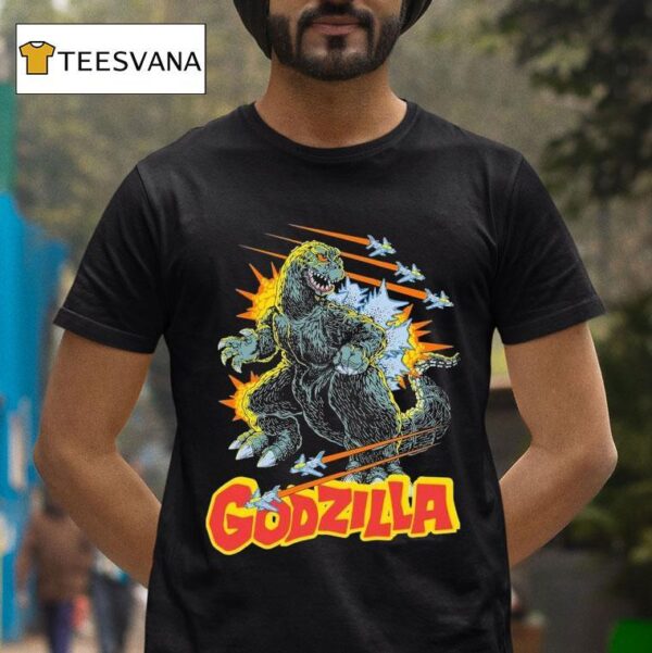 Godzilla Attacks T Shirt