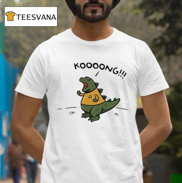 Godzilla Kooong Dinosaur T Shirt