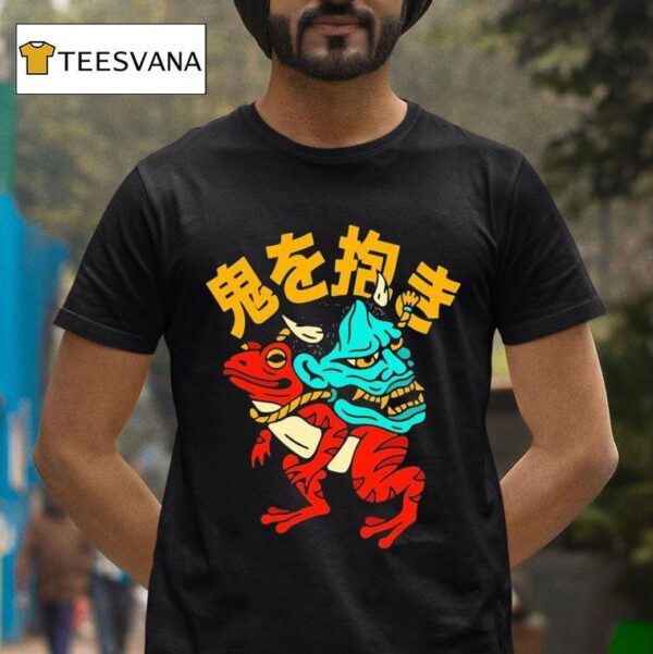 Hannya Frog T Shirt