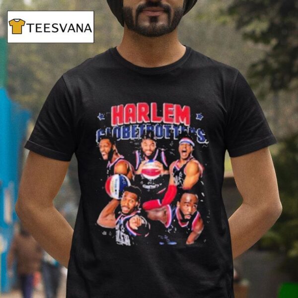 Harlem Globetrotters Basketball Team Photo T Shirt
