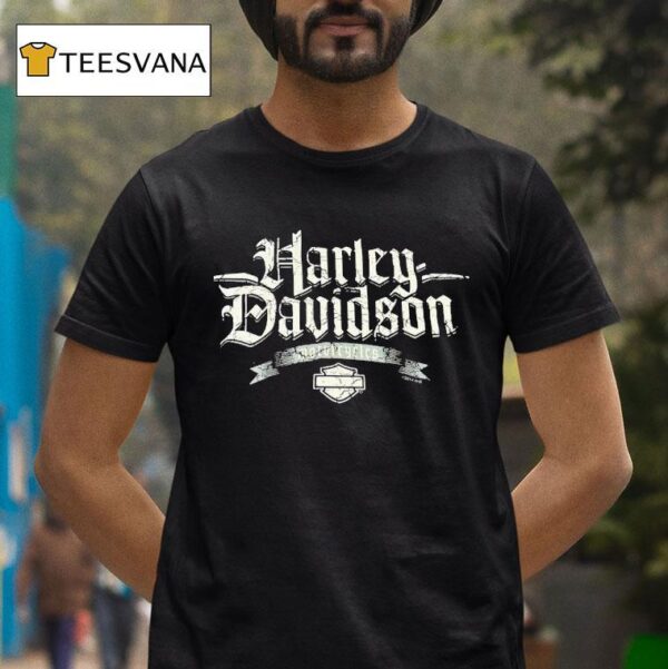 Harley Davidson Motorcycles Vintage T Shirt