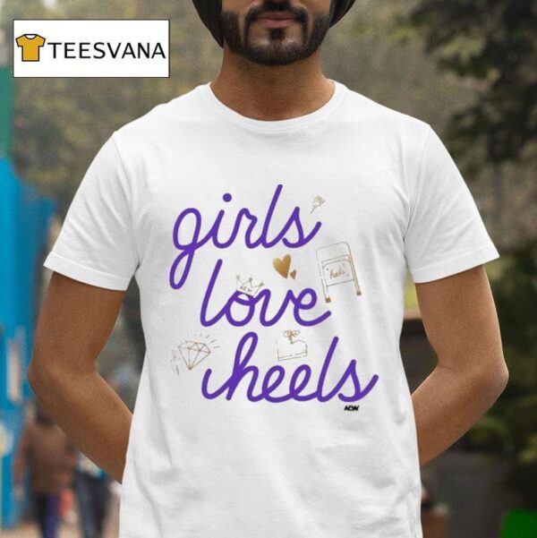 Heels Girls Love Heels Aew T Shirt