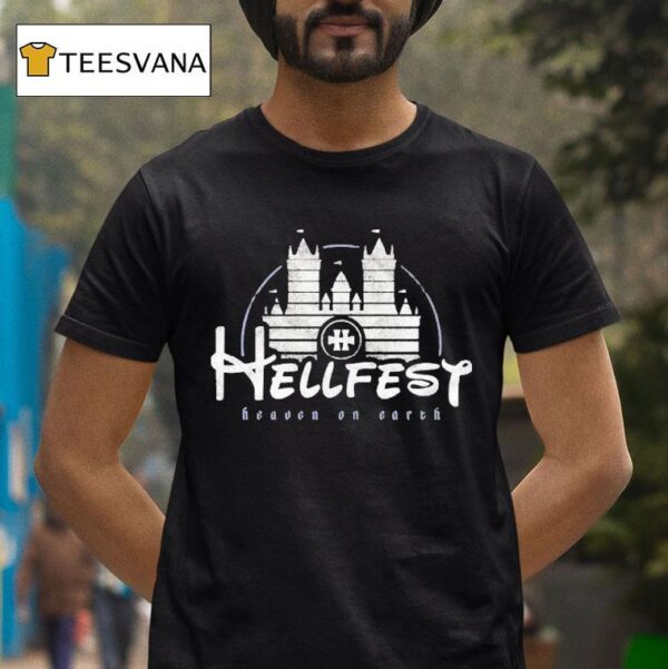 Hellfest Heaven On Earth Disneyland Disnhelland T Shirt
