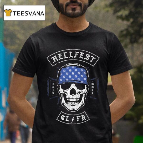 Hellfest Hellbanger Skull T Shirt