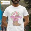 Hill Country Strong Texas Boots And Flowers Flood Relief T Shirt