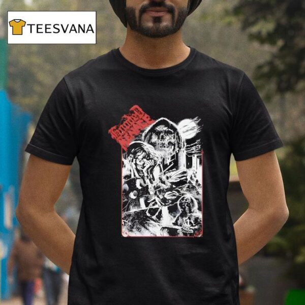 Hooded Menace Dedicated T Shirt