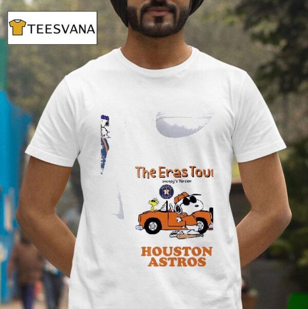 Houston Astros The Eras Tour Snoopy Version T Shirt