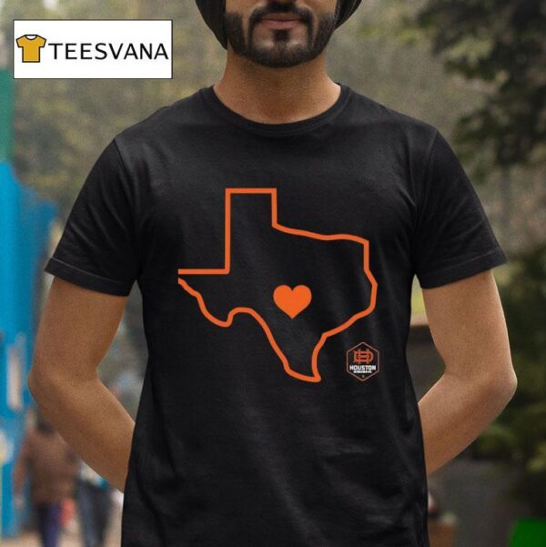 Houston Dynamo Fc Love Texas Country Strong T Shirt