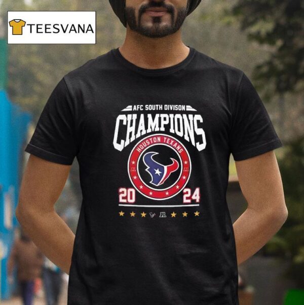 Houston Texans Afc South Division Champions T Shirt