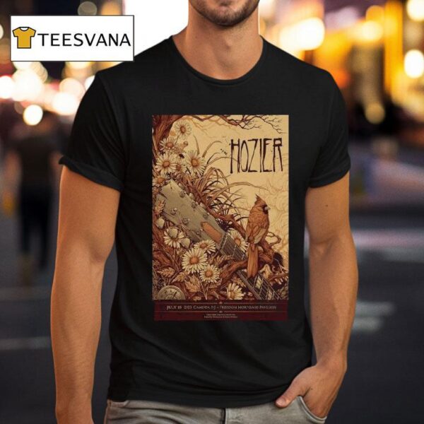 Hozier Freedom Mortgage Pavilion Tour Camden Nj July T Shirt