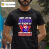 I May Live In Ohio But On Game Day My Heart And Soul Belongs To The Cleveland Guardians T Shirt