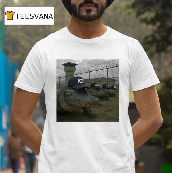 Ice Alligators Outside Florida Prison T Shirt