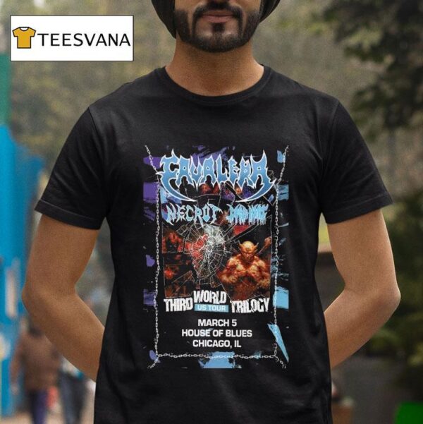 Igor And Max Cavalera Mar Chicago Il T Shirt