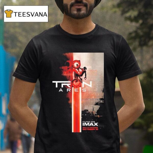 Imax For Tron Ares Only In Theaters On October T Shirt