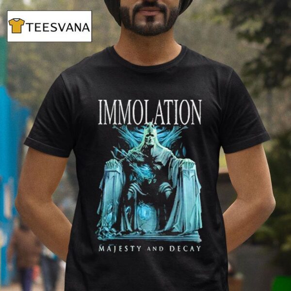 Immolation Majesty And Decay T Shirt