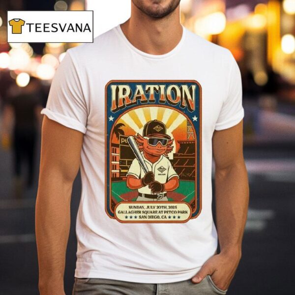 Iration Summer Tour San Diego Ca Us Petco Park T Shirt