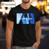 Ivoxygen Acid Blue Halftone T Shirt